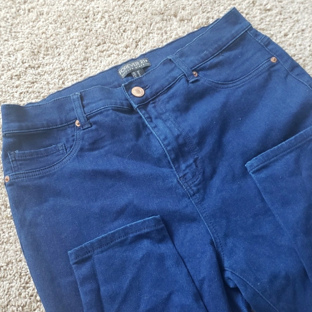 💓 INCREDIBLE forever 21+ high rise jeans !!